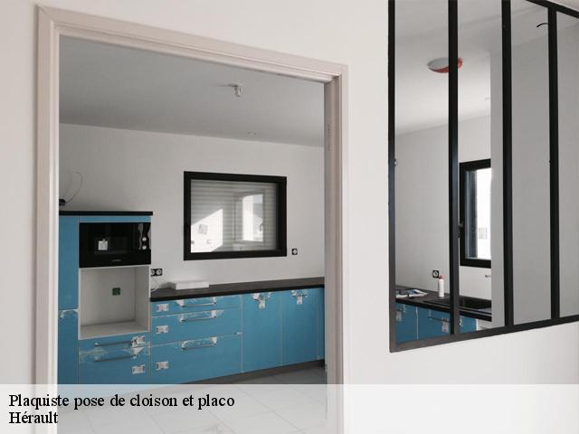 Plaquiste pose de cloison et placo Hérault