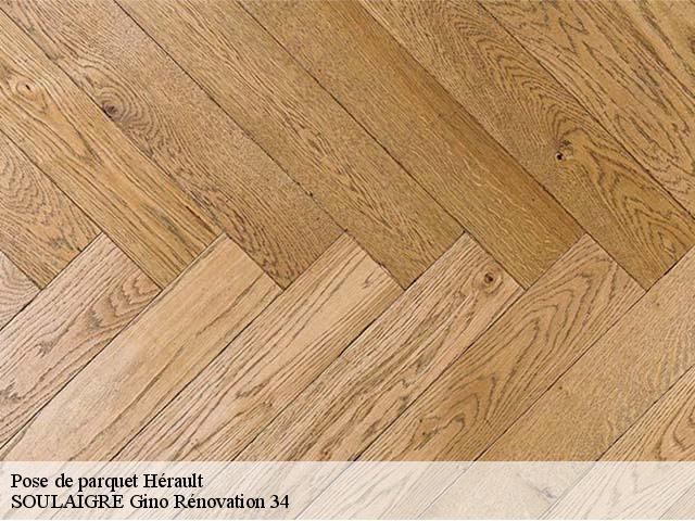 Pose de parquet 34 Hérault SOULAIGRE Gino Rénovation 34