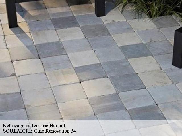 Nettoyage de terrasse Hérault