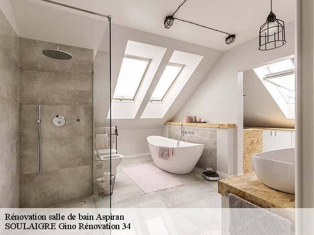 Rénovation salle de bain  aspiran-34800 SOULAIGRE Gino Rénovation 34