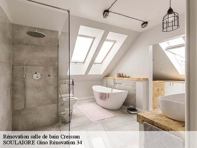 Rénovation salle de bain  creissan-34370 SOULAIGRE Gino Rénovation 34