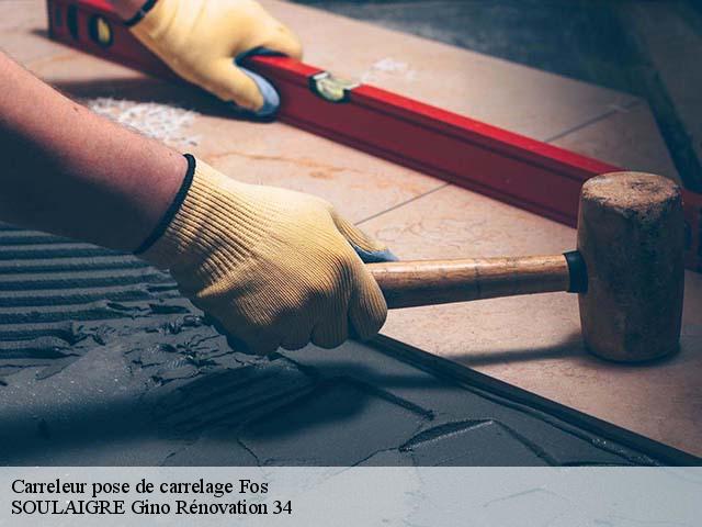 Carreleur pose de carrelage fos-34320 SOULAIGRE Gino Rénovation 34