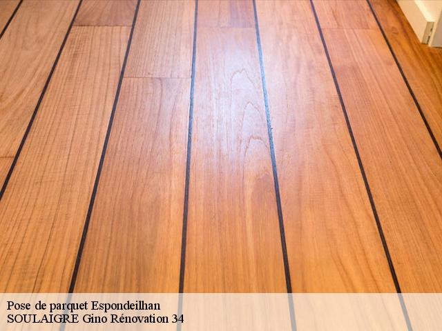 Pose de parquet 34290