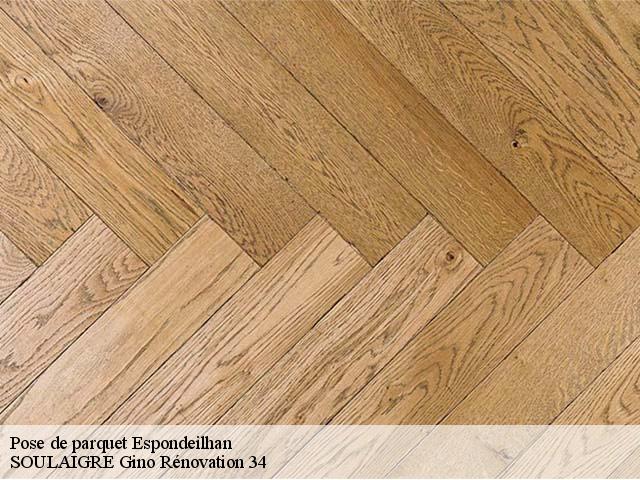 Pose de parquet espondeilhan-34290 SOULAIGRE Gino Rénovation 34