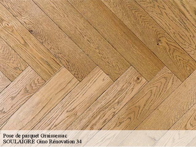 Pose de parquet  graissessac-34260 SOULAIGRE Gino Rénovation 34