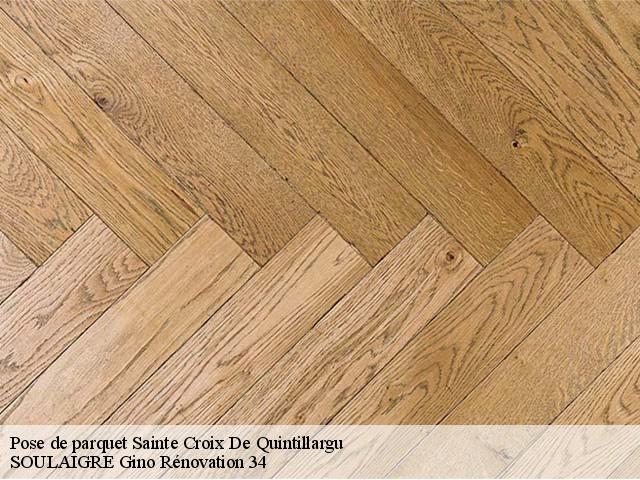 Pose de parquet sainte-croix-de-quintillargu-34270 SOULAIGRE Gino Rénovation 34