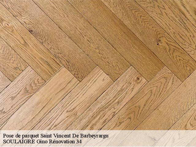 Pose de parquet saint-vincent-de-barbeyrargu-34730 SOULAIGRE Gino Rénovation 34