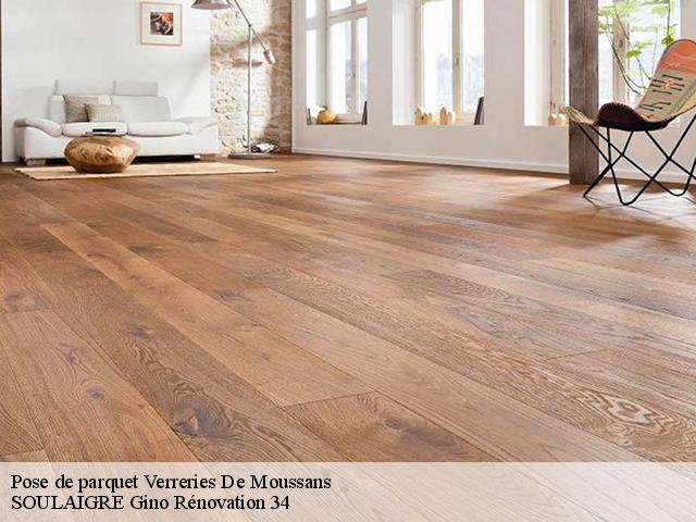 Pose de parquet