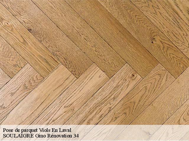 Pose de parquet viols-en-laval-34380 SOULAIGRE Gino Rénovation 34