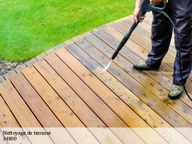 Nettoyage de terrasse 34800
