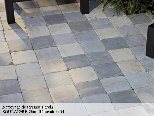 Nettoyage de terrasse 34470
