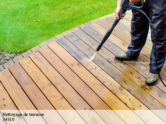 Nettoyage de terrasse 34410