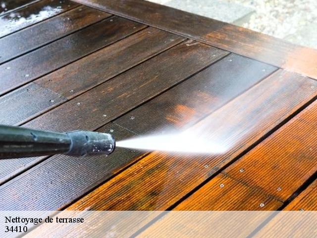Nettoyage de terrasse 34410